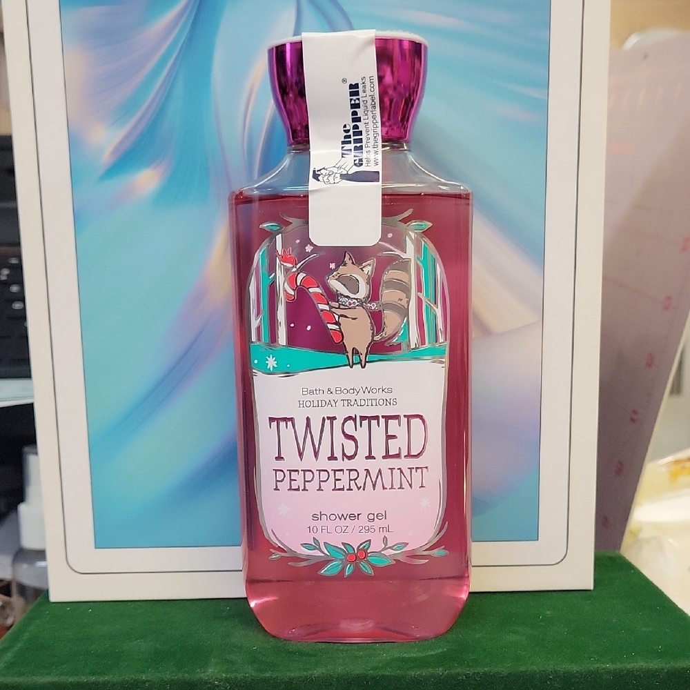 Bath & Body Works Twisted Peppermint Shower Gel 295ml New Sealed Bottle